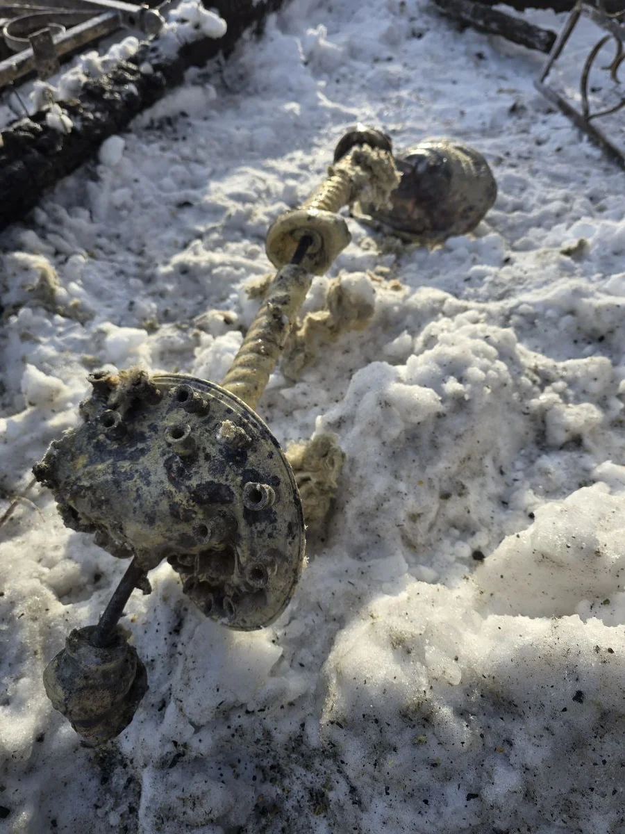 Обгоревший подсвечник